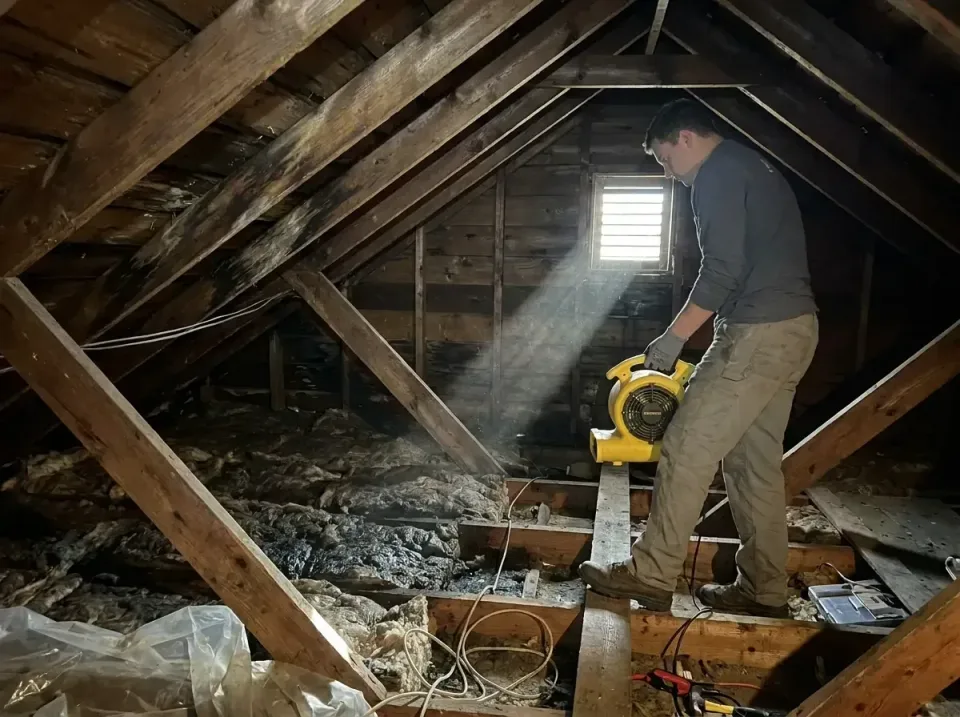 attic-water-damage-drying-proc-007 — frequently asked questions, Emergency Water Extraction & 24/7 Flood Response in Donipha…